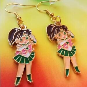 Handmade Sailor Jupiter Earrings